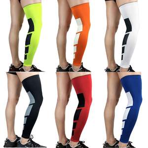 <span class=keywords><strong>Sport</strong></span> Football Basket-Ball de Course À Tricoter Vélo Jambe Veau Compression Manches - Product Image 2