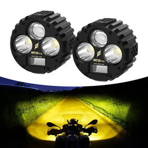 フェレイMT30オートバイライトBMW/ゴールドウィング/KTM用770メートルレンジフォグライト付き超強力明るいLED補助スポットライト