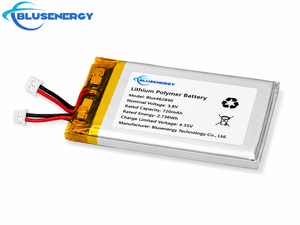 แบตเตอรี่โพลิเมอร์ความจุสูง 462840 720mAh 3.8V สำหรับอุปกรณ์สวมใส่อัจฉริยะ เครื่องติดตาม GPS อัจฉริยะ - Product Image 1