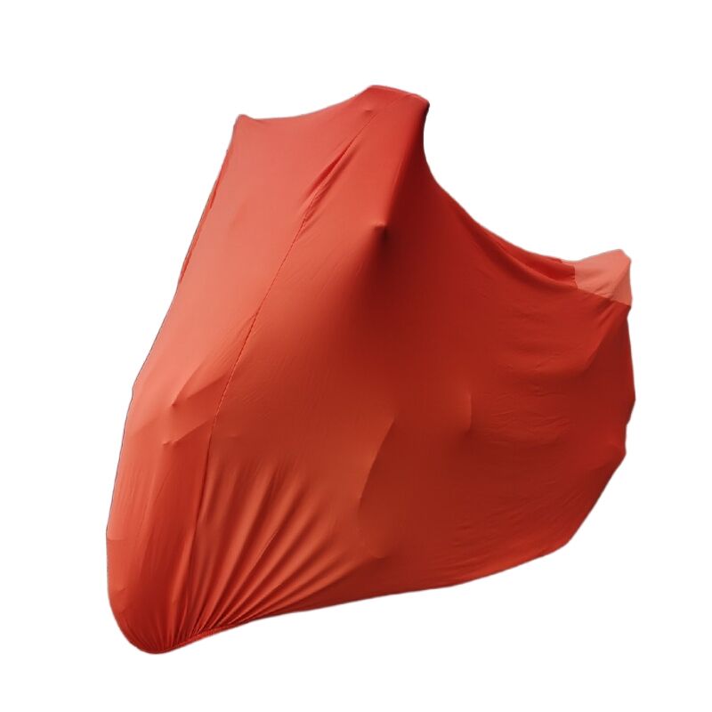 Lotocover Free shipping Stock Orange Stretch Motor Protection Indoor Motorcycle Cover