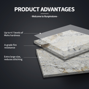 Runpin sang trọng thiết kế đá thạch anh tùy chỉnh OEM dịch vụ sản xuất số lượng lớn giá bán buôn nhà máy trực tiếp dự án - Product Image 3