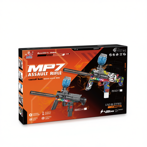 Fucile d'Assalto Elettrico M2 MP7 con Pallini in Gel 7-8mm e Luci Colorate, Realizzato con Stampaggio a Iniezione in Plastica - Product Image 1