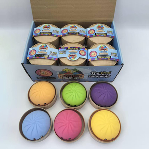 Boîte Mystère de Jouets Sensoriels <span class=keywords><strong>Anti</strong></span>-<span class=keywords><strong>Stress</strong></span> : Pâtons Moelleux Scintillants en Forme de Boulettes de Pâte Cuite à la Vapeur, Balles <span class=keywords><strong>Anti</strong></span>-<span class=keywords><strong>Stress</strong></span> Colorées, Jouets à Presser - Product Image 4