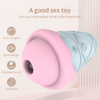 Silikon Klitoris süß saugen Vibrator Eis Ton Vibrator weibliche Stimulation Sexspielzeug