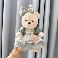 Costume de remplacement personnalisé pour poupée en peluche Lina Knuckle Bear de 30 cm, taille moyenne, nouvelle collection