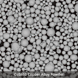 CuSn10 Cu Sphärisches Metallpulver auf Kupfer basis mit hoher Reinheit und niedrigem Sauerstoff gehalt Marke AVIMETAL für thermische Spritz beschichtung - Product Image 6