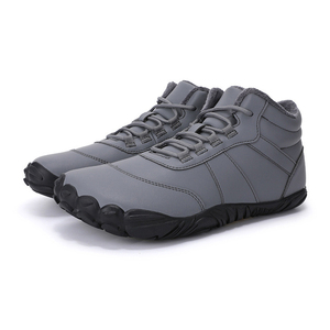 Chaussures de randonnée d'hiver pour hommes, antidérapantes, semelles en caoutchouc, sûres, confortables, à lacets - Product Image 2
