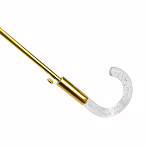 <span class=keywords><strong>Parapluie</strong></span> droit transparent, bâton <span class=keywords><strong>holographique</strong></span>, droit, transparent, cadeau premium, cm - Product Image 5