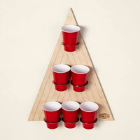 LANDER-MAN Trink spiele Party Erwachsene Alkohol trinken Bier Pong Set Trink spiele