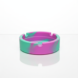 Posacenere Rotondo in Silicone all'Ingrosso, Creativo <span class=keywords><strong>con</strong></span> Motivo Camouflage Tie-Dye per Casa, Ristorante e Hotel - Product Image 6