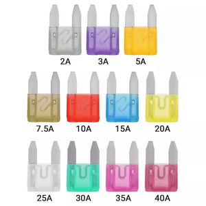 Kit de Surtido de Fusibles para Automóvil de Fábrica, 300 Piezas, 2A-40A, Juego Combinado de Fusibles de Cuchilla para Automóviles, Camiones y Vehículos - Product Image 4