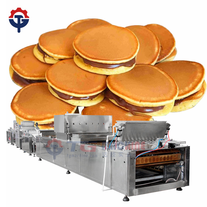 Industrial Dorayaki Making Machine Multi Japanese Pancake Production Equipment