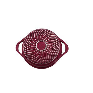28 cm <span class=keywords><strong>de</strong></span> aluminio antiadherente el tratamiento superficial <span class=keywords><strong>de</strong></span> <span class=keywords><strong>la</strong></span> <span class=keywords><strong>pintura</strong></span> <span class=keywords><strong>de</strong></span> cubierta <span class=keywords><strong>de</strong></span> vidrio cazuela - Product Image 6