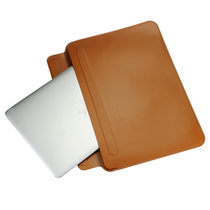 Funda Magnética <span class=keywords><strong>3</strong></span> en 1 de Cuero PU para MacBook, con Soporte Plegable de Doble Ángulo Ajustable y Diseño de Alfombrilla para Ratón - Product Image 3