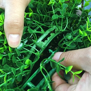 De plástico de planta verde hierba Artificial flores <span class=keywords><strong>a</strong></span> casa al aire libre o de interior decorativo de hierba - Product Image 4