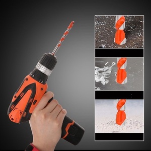 <span class=keywords><strong>Set</strong></span> mata bor benturan 3-12mm multifungsi, untuk kaca ubin keramik beton bata karbida segitiga lubang alat bor - Product Image 4