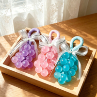 Savon en barre multicolore transparent fait main parfumé aux fruits avec huile de coco pour le bain et les cadeaux