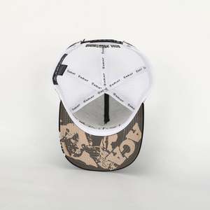 Gorra Trucker Retro Unisex para Exteriores, Deportiva con Tiras Bordadas, Malla Transpirable, 100% Algodón, Estilo Hip Hop, Casual de Verano - Product Image 6