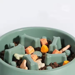 Ciotola Moderna da 500ml per Cani a Lenta Alimentazione, Eco-Friendly, per Cibo e Acqua, con Struttura in Plastica - Product Image 2