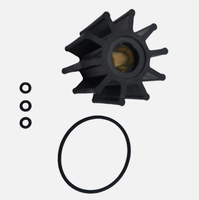 Kit d'impeller de remplacement en caoutchouc flexible Crusader PCM RP-061022/RP061022 avec joint torique DF5057, taille 57*50*16mm, pour bateau
