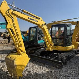 Mini-excavatrices sur chenilles Komatsu PC55MR multifonctionnelles de qualité, d'occasion, 5 tonnes, best-seller - Product Image 1