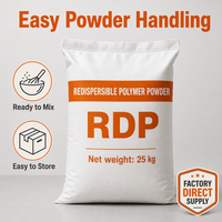 Poudre de latex redispersable RDP VAE pour adhésif à base de ciment pour carrelage, mastic mural, mélange autolissant pour plâtre