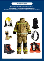 Sangle auto-agrippante ignifuge personnalisée haute performance pour vêtements et équipements de lutte contre l'incendie