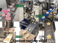 Machine de moulage automatique pour hamburger galette et pépite de poulet 2100 pcs/h