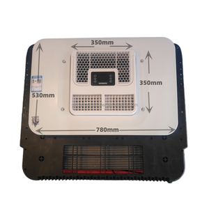 Nuevo <span class=keywords><strong>Aire</strong></span> <span class=keywords><strong>Acondicionado</strong></span> Universal de Techo 24V DC 12V para Estacionamiento con Termostato y Compresor para Camión - Product Image 6