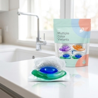 Capsules de détergent lave-vaisselle tout-en-un écologiques, adoucissant pour eau dure et dégraissant