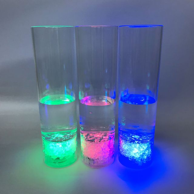 Party Bar Nightclub 280ML LED Flashing Plastic Juice Cup LED Drinking Cups