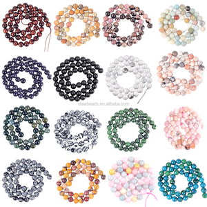 DearBeads Chaude Perles de Pierres Précieuses Naturelles, arc-en-ciel Couleurs Jasper Perles pour la Fabrication de Collier De Bracelet 4mm 6mm 8mm 10mm 12mm - Product Image 6