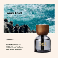 Diffuseur d'arômes en verre avec couvercle en bois pour voiture et maison, diffuseur à bâtonnets d'huiles essentielles, parfum léger longue durée, air frais, vente en gros disponible