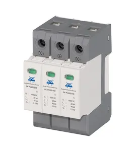 DK Fábrica atacado 1000v 40KA 3P DC SPD dispositivo de proteção contra sobretensão protetor pára-raios para sistema de energia solar