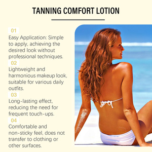 Wholesale OEM ODM 100% Natural Dark <strong>Tan</strong> Moisturizer Fast Absorbing Moist Tanning Cream Lotion Dark <strong>Tan</strong> <strong>Enhancer</strong> and Healer - Product Image 4