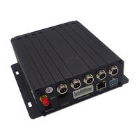 Installation facile 4G ADAS DMS BSD Algorithme 1080P Caméras de recul étanches pour la gestion de flotte Kit AI MDVR Vue arrière et avant
