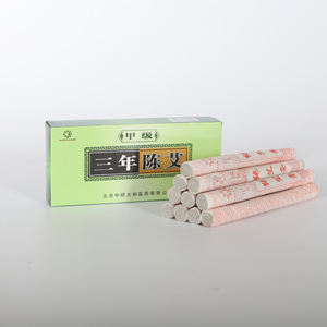 ZhongYan Taihe мокса рулоны 3 лет прижигания мокса ручка точечный массаж точки чистый мокса 10 шт./кор. китайский полынь - Product Image 4