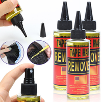 Dissolvant de colle portable et pratique, agent de décollement puissant, imperméable, sans résidu, solvant sûr pour la colle de toupets et les extensions capillaires