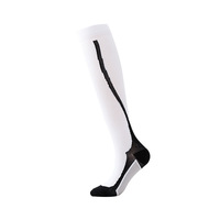 20-30 Mmhg Genou Haute Compression Chaussettes de Sport Chaussettes Avec Arc De Compression