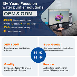 Filtre à eau haute précision 0,0001 µm à double robinet pour l'eau potable quotidienne des femmes enceintes et des nourrissons - Product Image 3