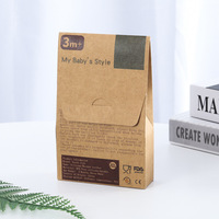 Caja de Cartón Kraft Personalizada para Juguetes Pequeños de Bebé, Estuche para Teléfono, Auriculares, Chocolate, con Ventana Transparente