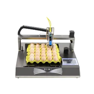 MC-400 High Quality Smart Automatic Egg Inkjet Printer Logo Bar Code Expiry Date Egg Inkjet Printers