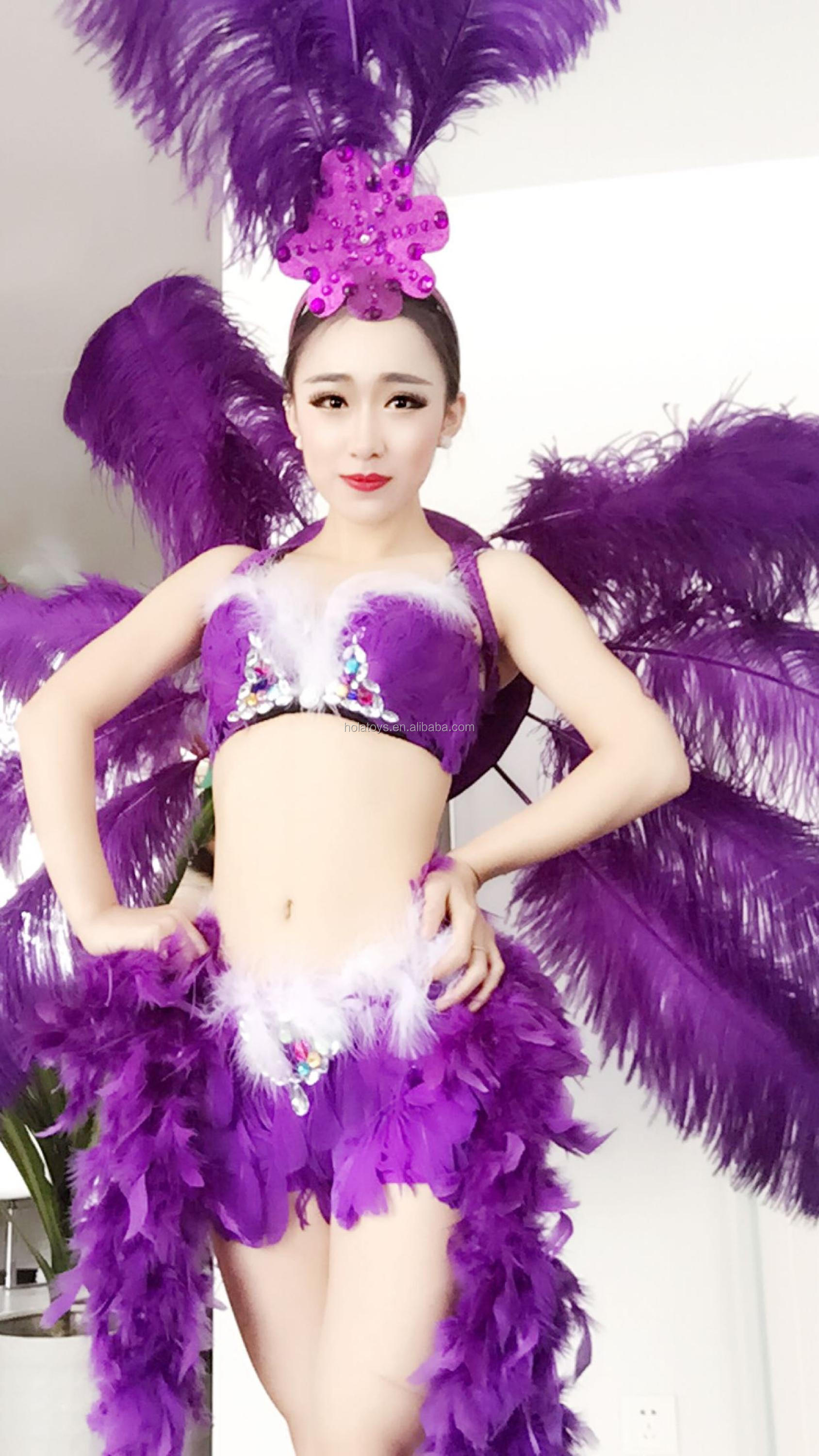 Purpleサンバ衣装/セクシーな女性コスチューム販売のため| Alibaba.com