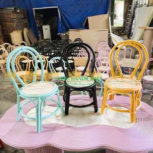 Mobilier de jardin moderne en rotin Prix compétitif Cadre de chaise pour enfants pour l'extérieur Salon Chambre à coucher et cuisine pour bébés - Product Image 4