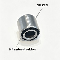 Bushing Karet Logam Pengganti MPIF FC-0205 NR Karet Alam untuk Bushing Dudukan Peredam Kejut Belakang Sepeda Motor Otomotif