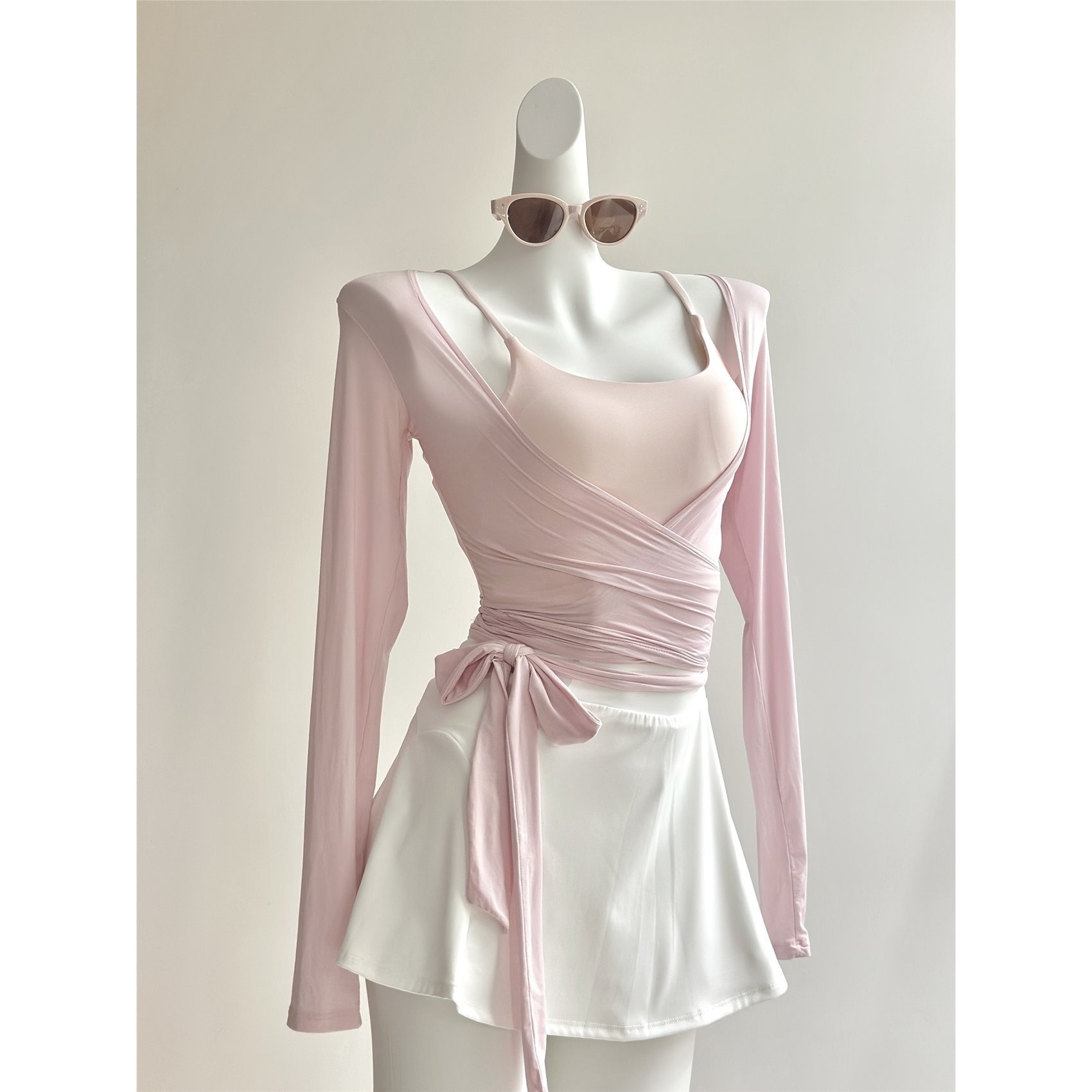 Women's Breathable for Long-Sleeve Slim-Fit Sports Top for Autumn Casual Pilates Yoga V-Neck Cardigan