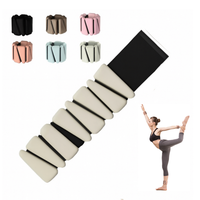 Poids de poignet et de cheville réglables en silicone pour l'exercice physique, logo personnalisé, vente en gros, 2LB 4LB, poids d'entraînement, bracelets de cheville