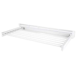 Cordes à <span class=keywords><strong>linge</strong></span> murales pliables en métal Supports de séchage pliables intérieurs/extérieurs pour économiser la cuisine Supports de séchage cachés - Product Image 6