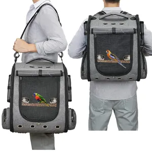 मेष लुभावनी हल्के विमान विमान विमान वाहक बैकपैक यात्रा तोते बैग यात्रा तोते बैग