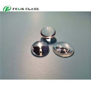 เลนส์ทรงกลมแบบสองด้านโค้ง FELIX Custom Dia 12 มม. เคลือบ AR รุ่น H-F1 ทำจากแก้วออปติคอล สำหรับอุปกรณ์ออปติคอลสำหรับกีฬา - Product Image 2